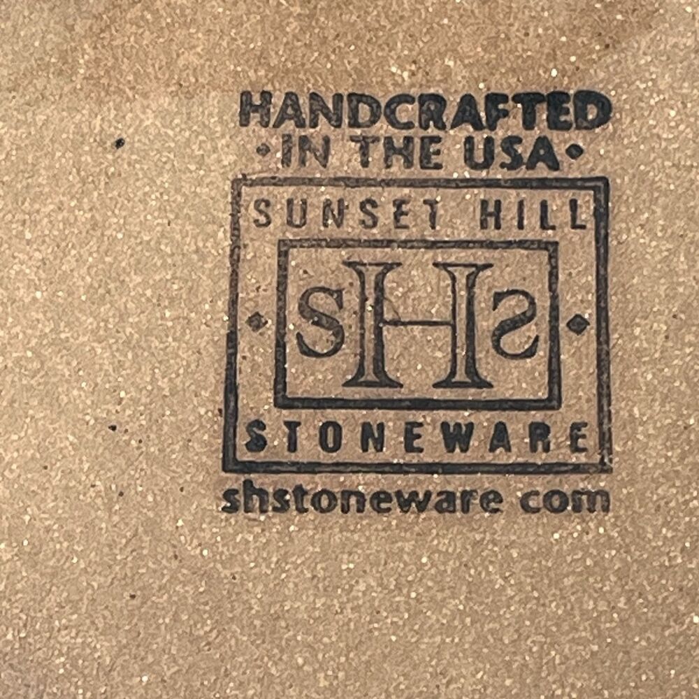 Vintage Sunset Hill Blue Stoneware Dinner Memorial State Park  Coffee Mug Cup - Picture 8 of 8